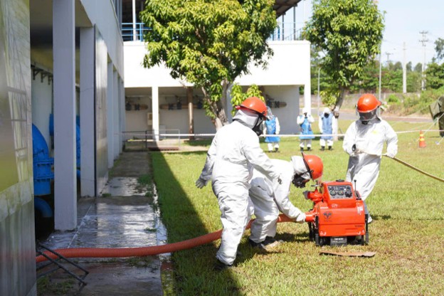 Các đơn vị thực hành tình huống giả định một cách nhanh chóng và nhuần nhuyễn để khắc phục sự cố của tình huống giả định
